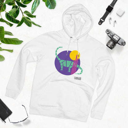 Purple Moon Dinosaur - Unisex Cruiser Hoodie