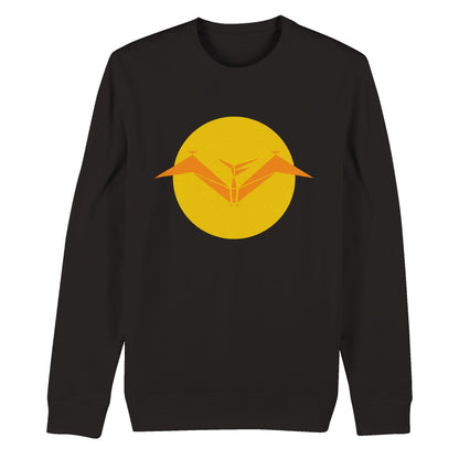 Tera Yellow Sun - Organic Unisex Crewneck Sweatshirt